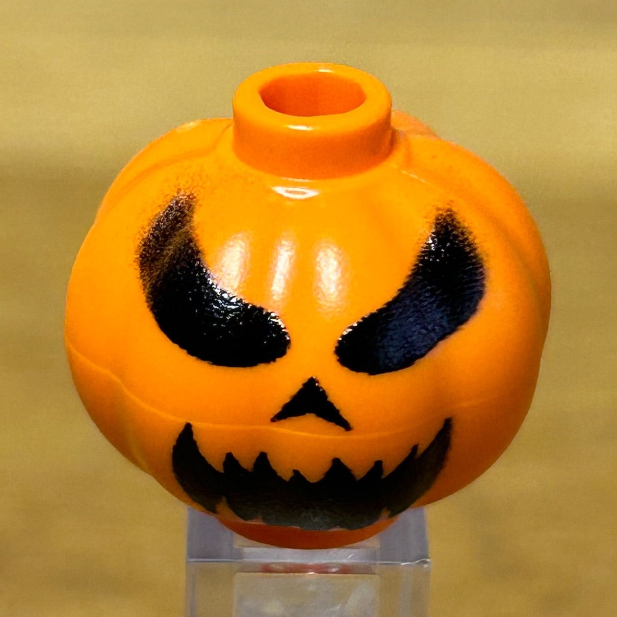 Custom Jack O' Lantern / Pumpkin Face #4 - B3 Customs made using LEGO part