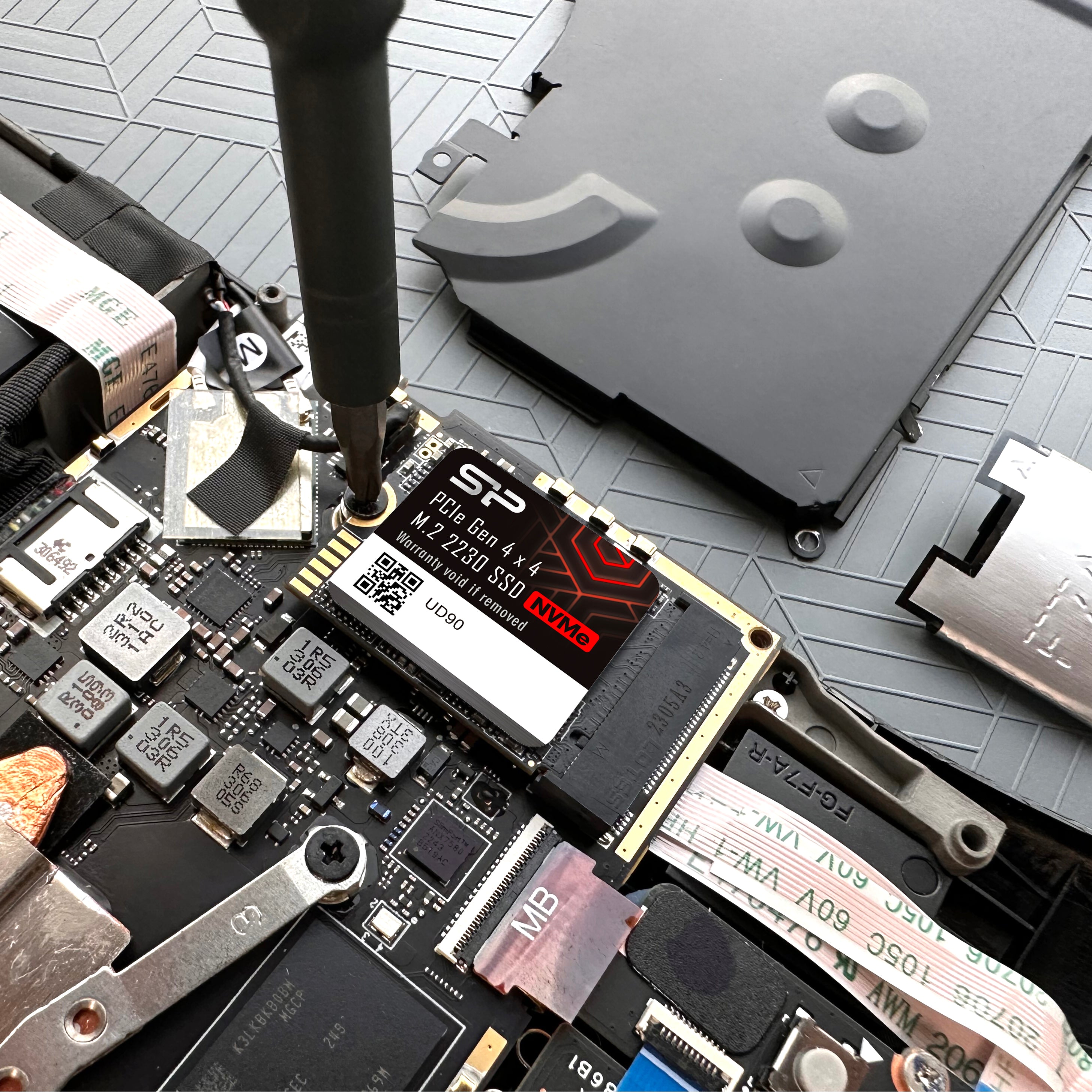 内蔵型SSD SP UD90 1TB M.2 2230 NVMe SSD Silicon Power M.2 2230 1TB PCIe Nvme Gen4x4 Internal Solid