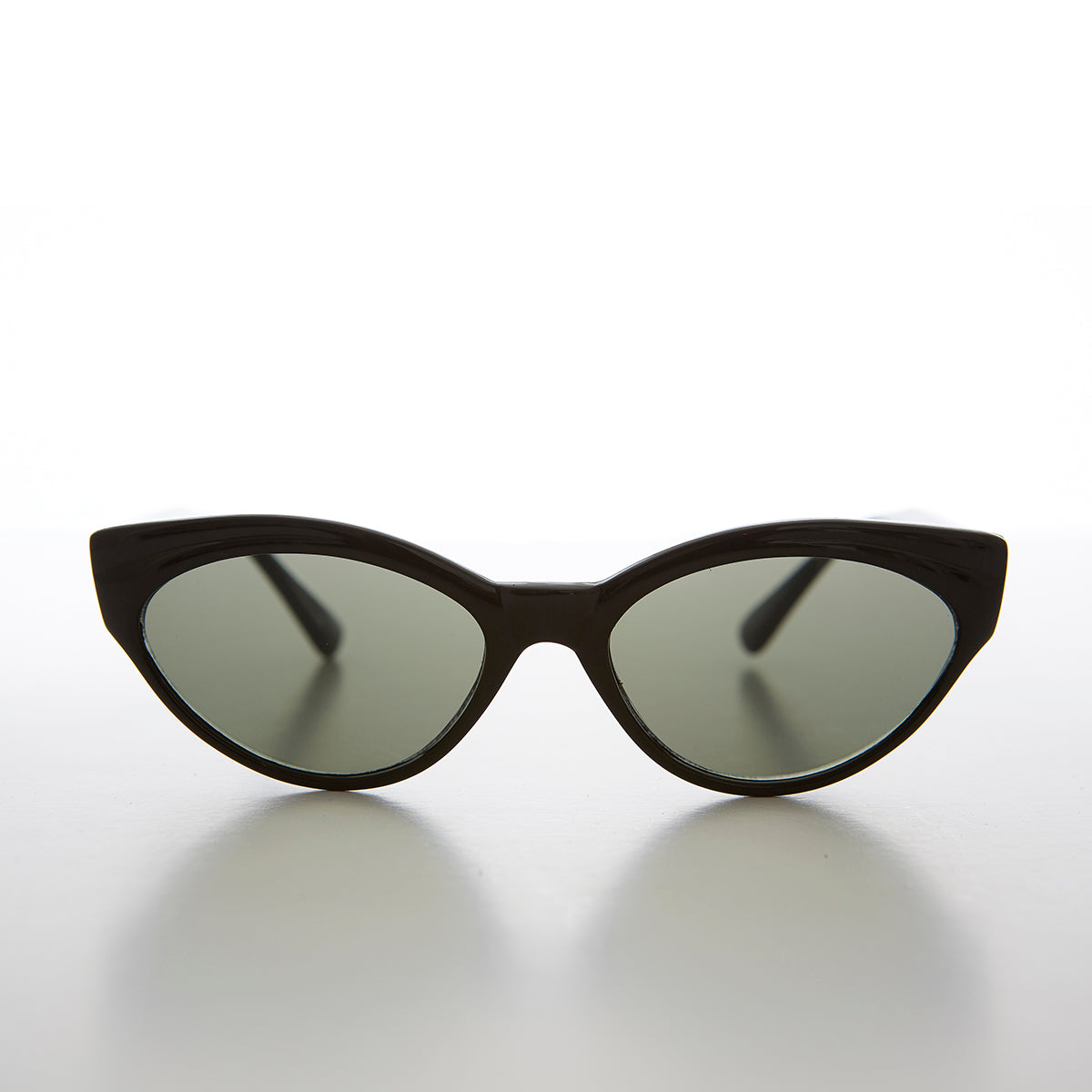 Perfect Oval Cat Eye Vintage Sunglasses - Irene