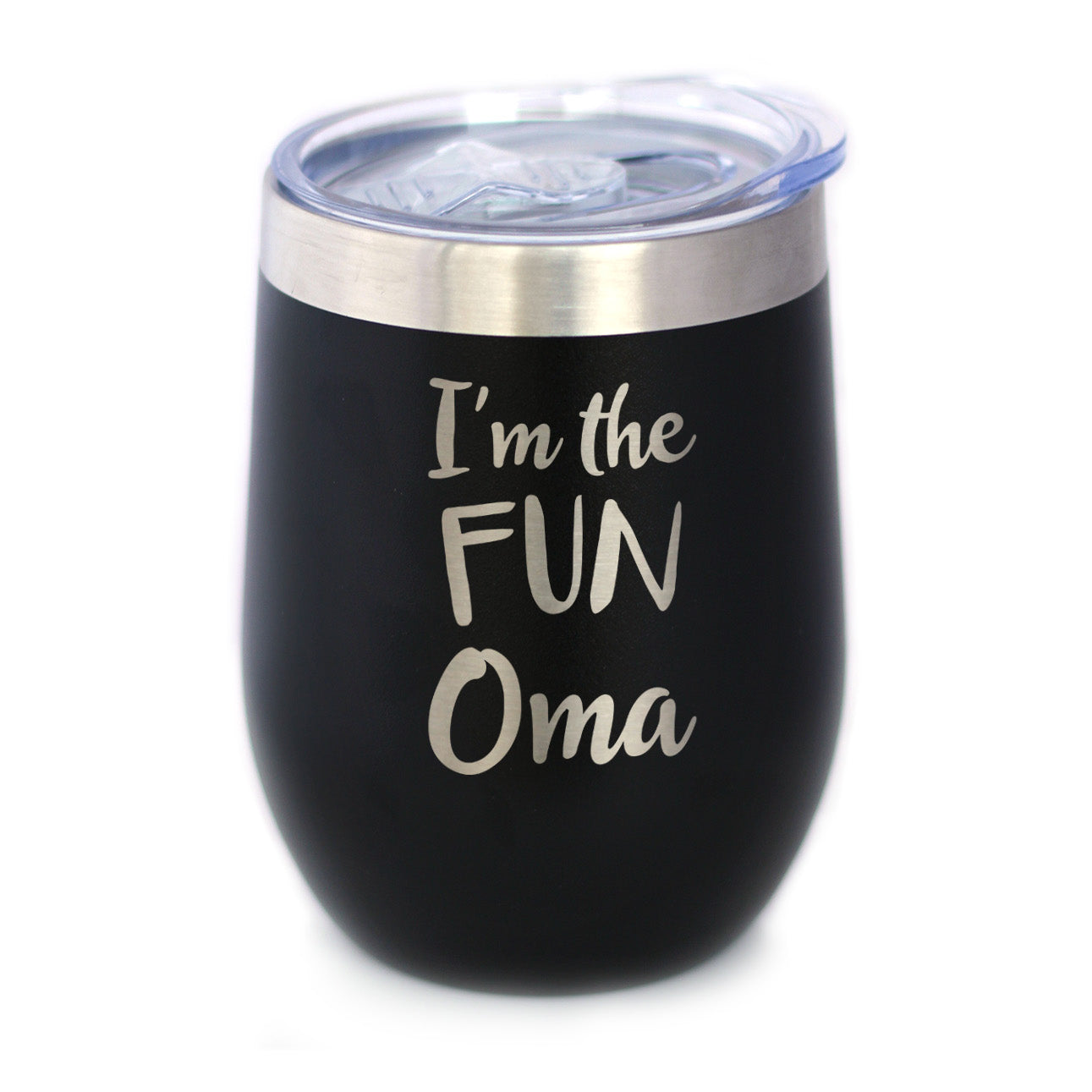 I'm the Fun Oma - Wine Tumbler
