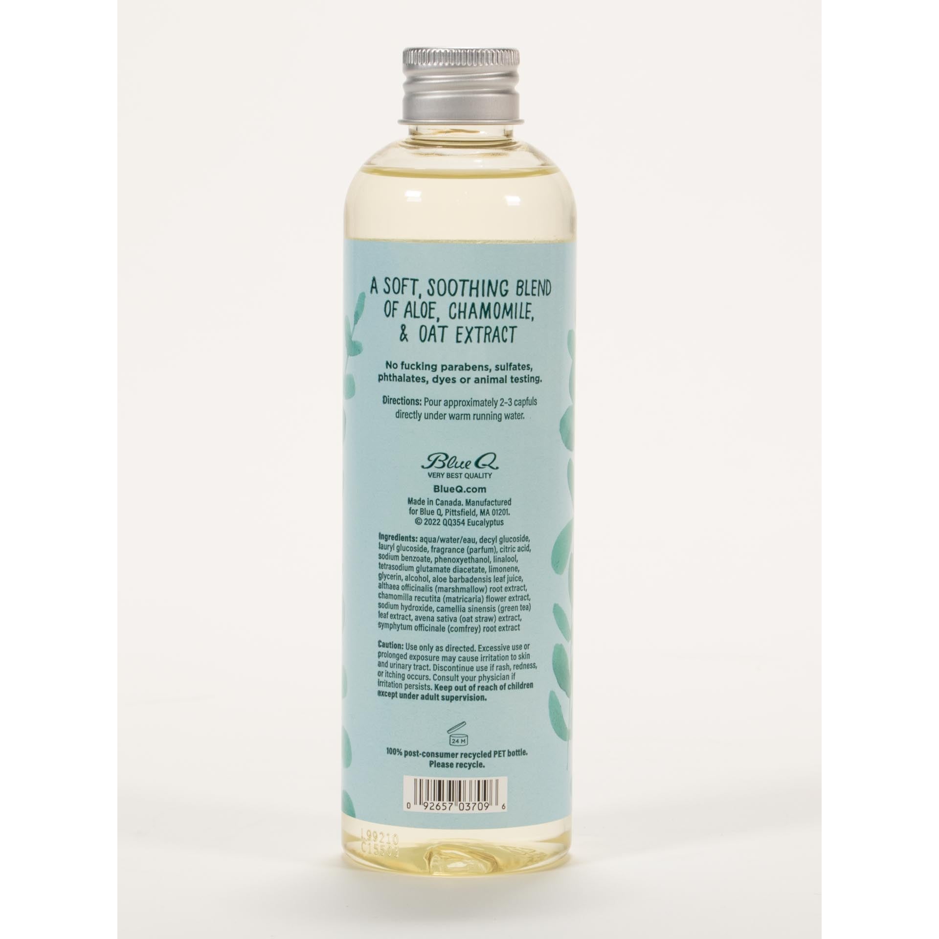 I'm A Delicate Fucking Flower Natural Bubble Bath | Eucalyptus, Neroli and a Little Lemongrass | BlueQ at GetBullish