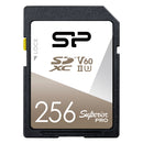 シリコンパワー 256GB スーペリア プロ UHS-II (U3) V60 SDXC メモリー カード