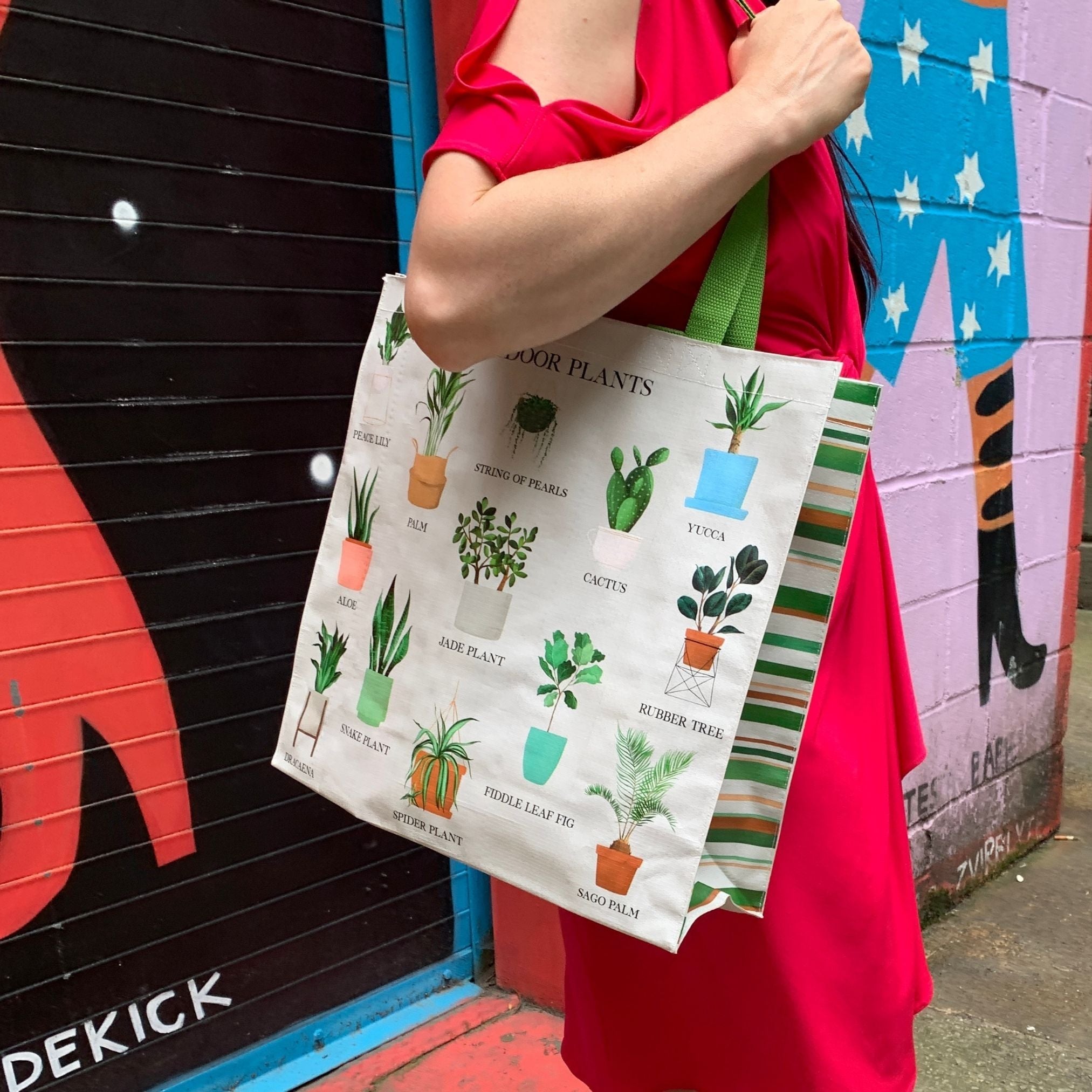 Indoor Plants Market Tote Bag