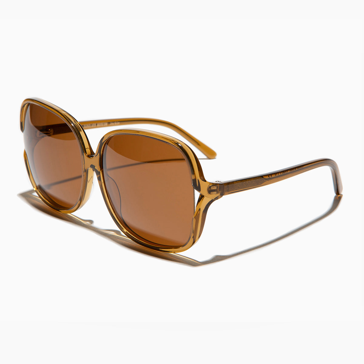 Oversized Square Sunglass with Polarized Lens - Jackie