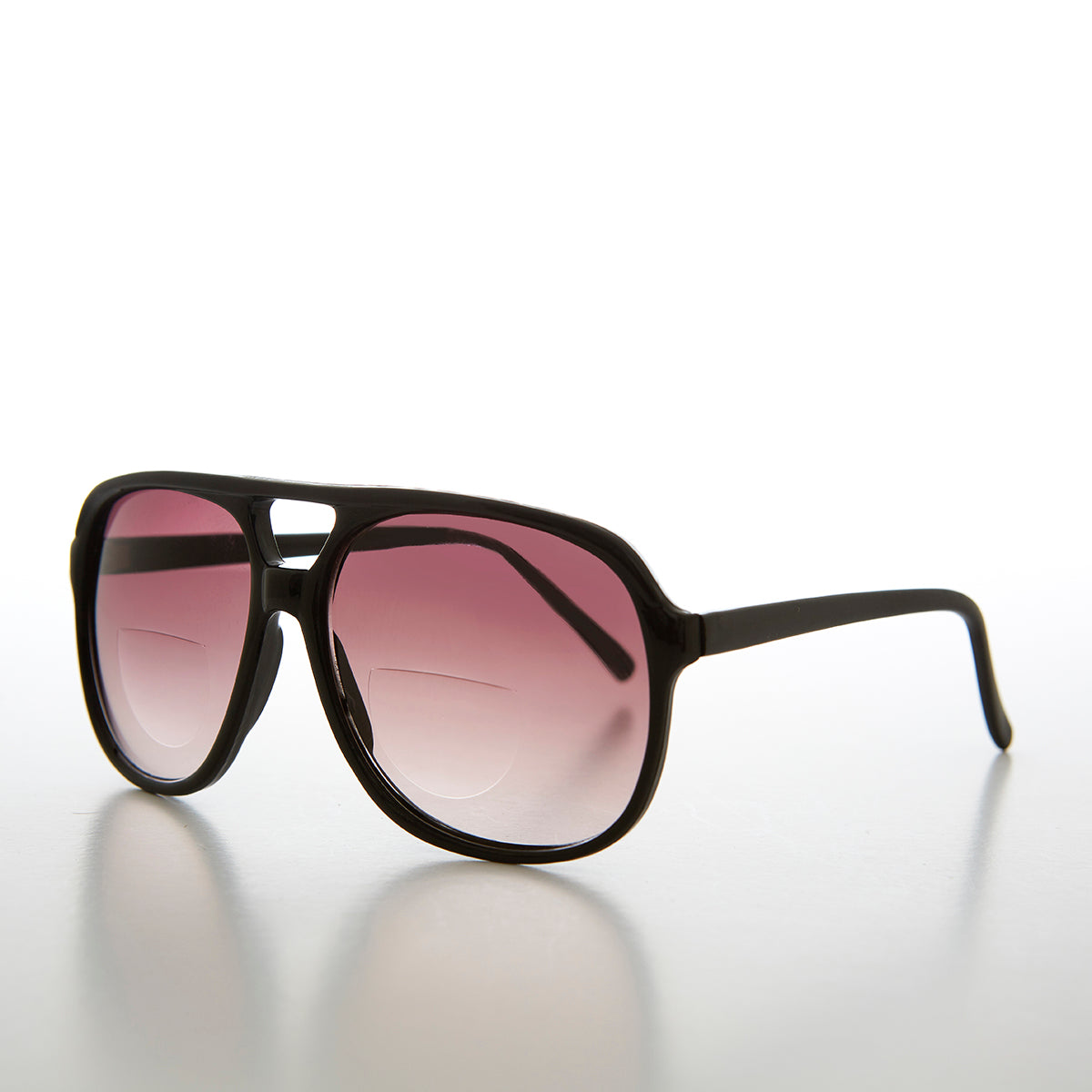 Large Bifocal Aviator Sunglass Reader - Jeffery