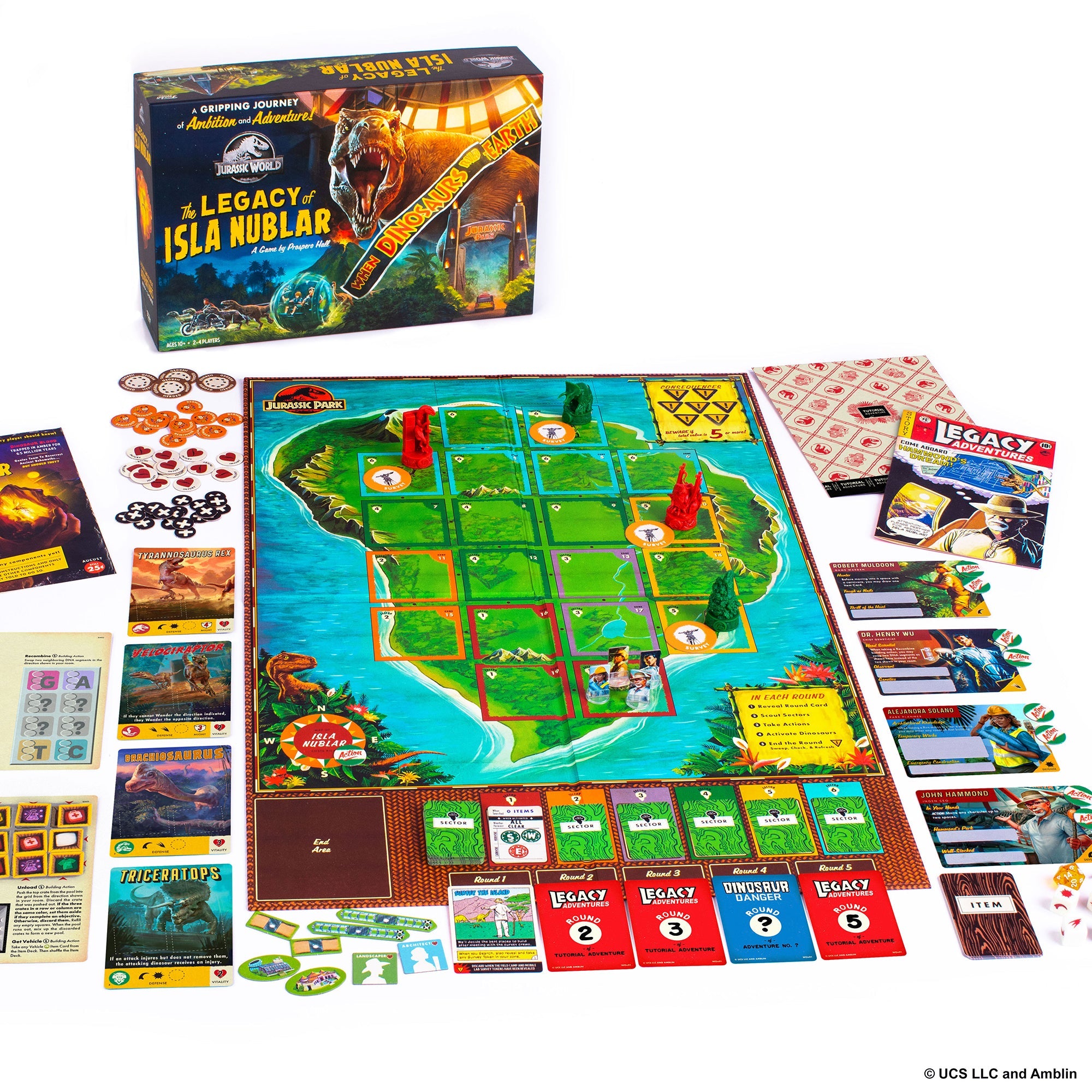 Jurassic World: Legacy of Isla Nublar Kickstarter Edition