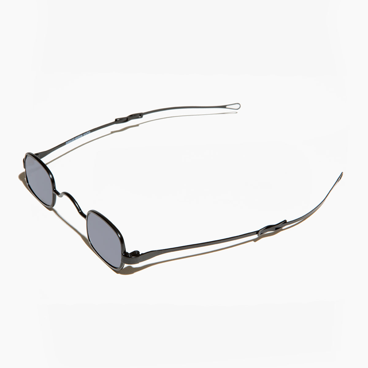 Tiny Rectangular Spectacle Sunglass with Sliding Temples - Kane