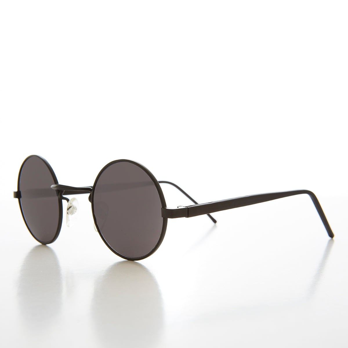 Simple Round Circle Hippy Deadstock Sunglasses - Kennie