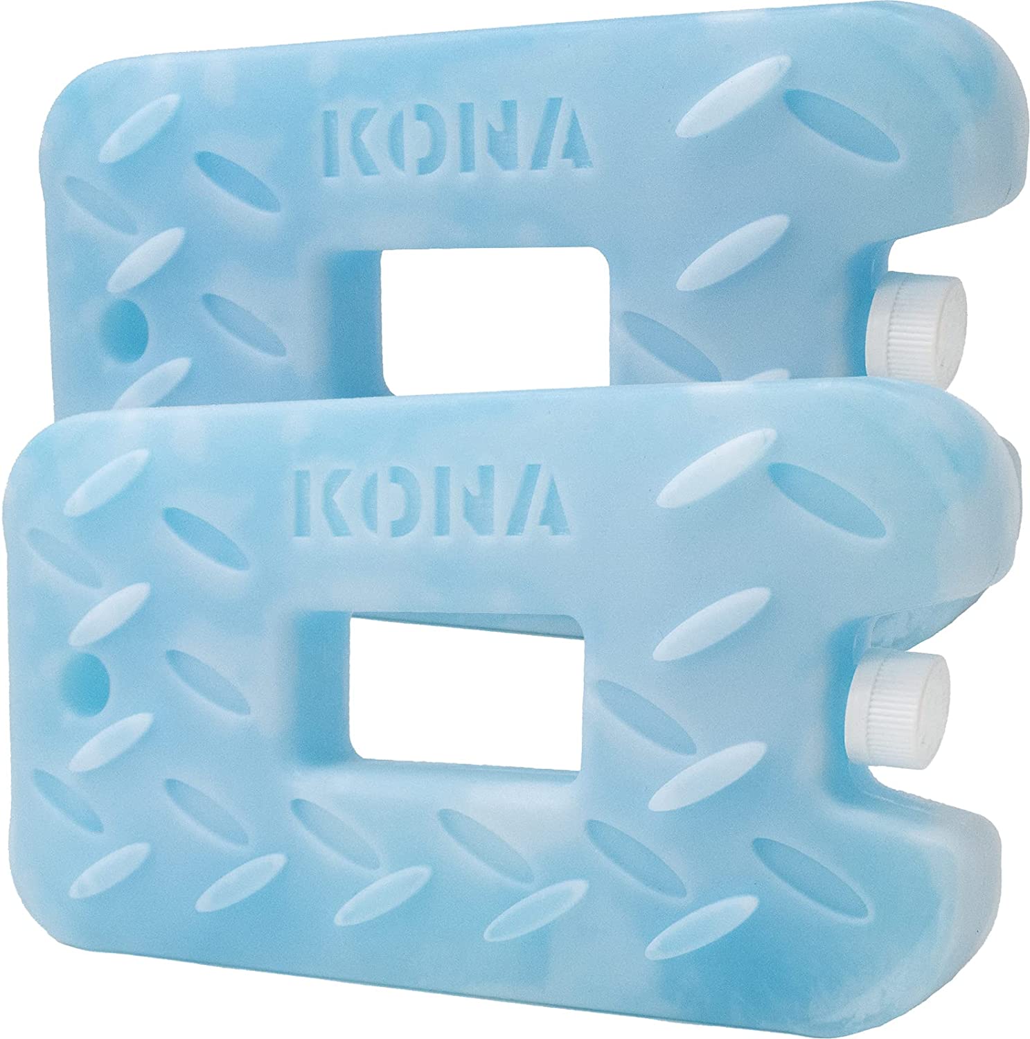 Kona Medium 2lb. Blue Ice Pack for Coolers - Extreme Long Lasting (-5C) Gel - Refreezable, Reusable