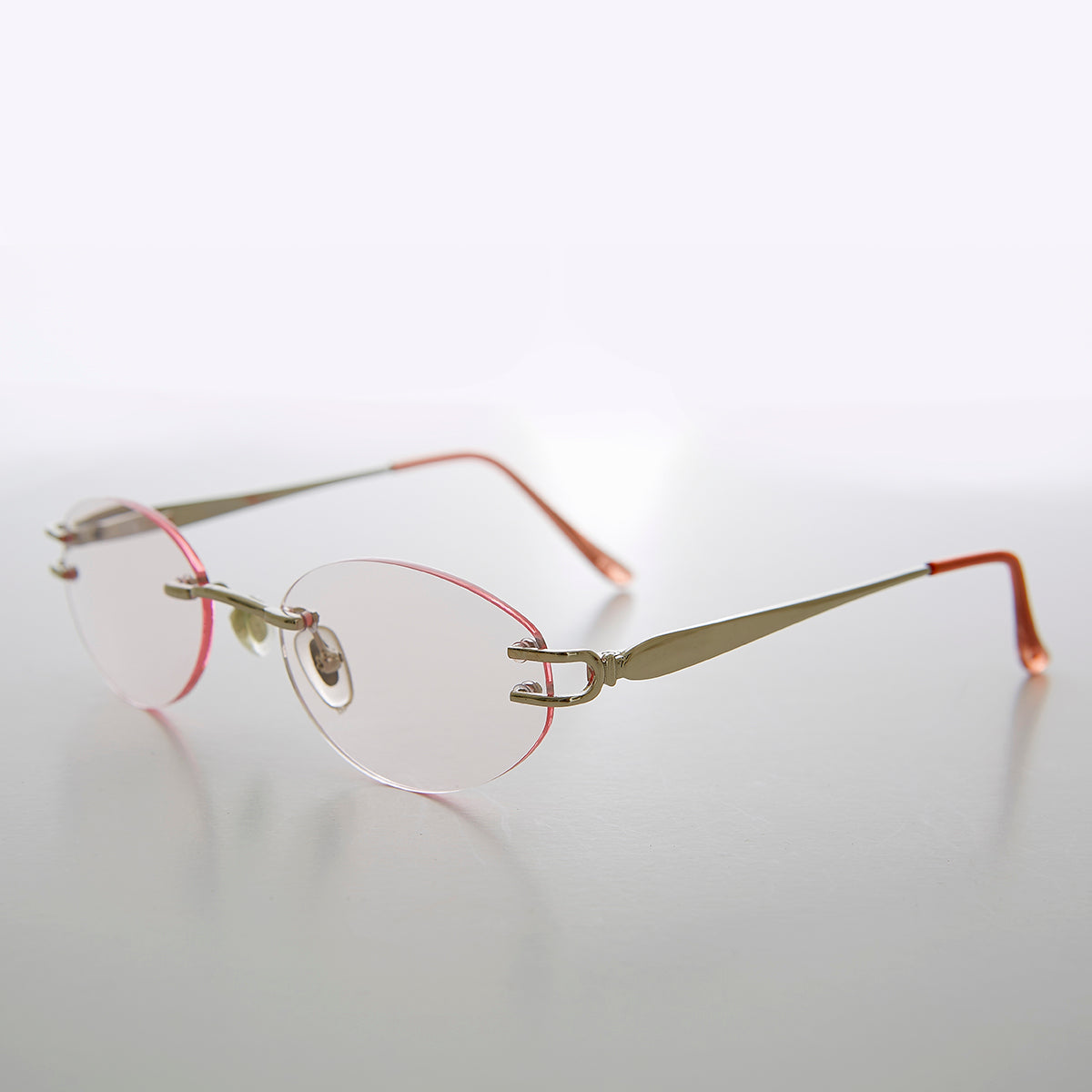 Oval Reading Glasses with Soft Tinted Lens - Lauren