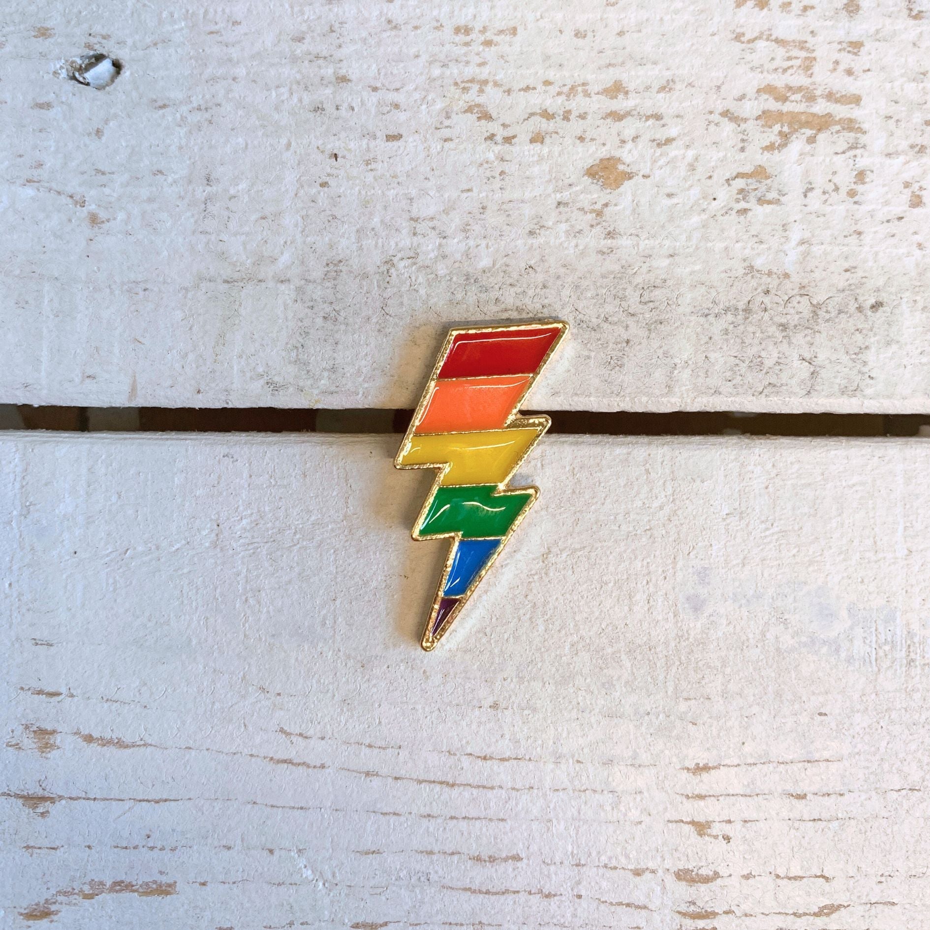 LGBTQ Pride Enamel Rainbow Pins [4 Styles]