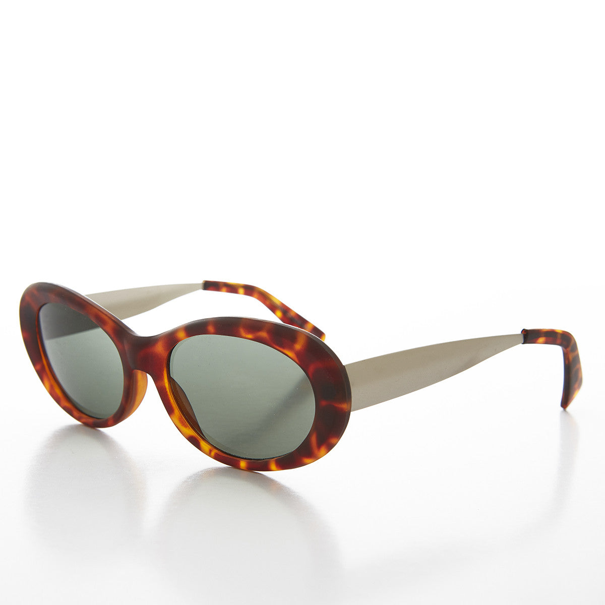 Oval Mod Punk Cateye 90s Vintage Sunglass - Loretta