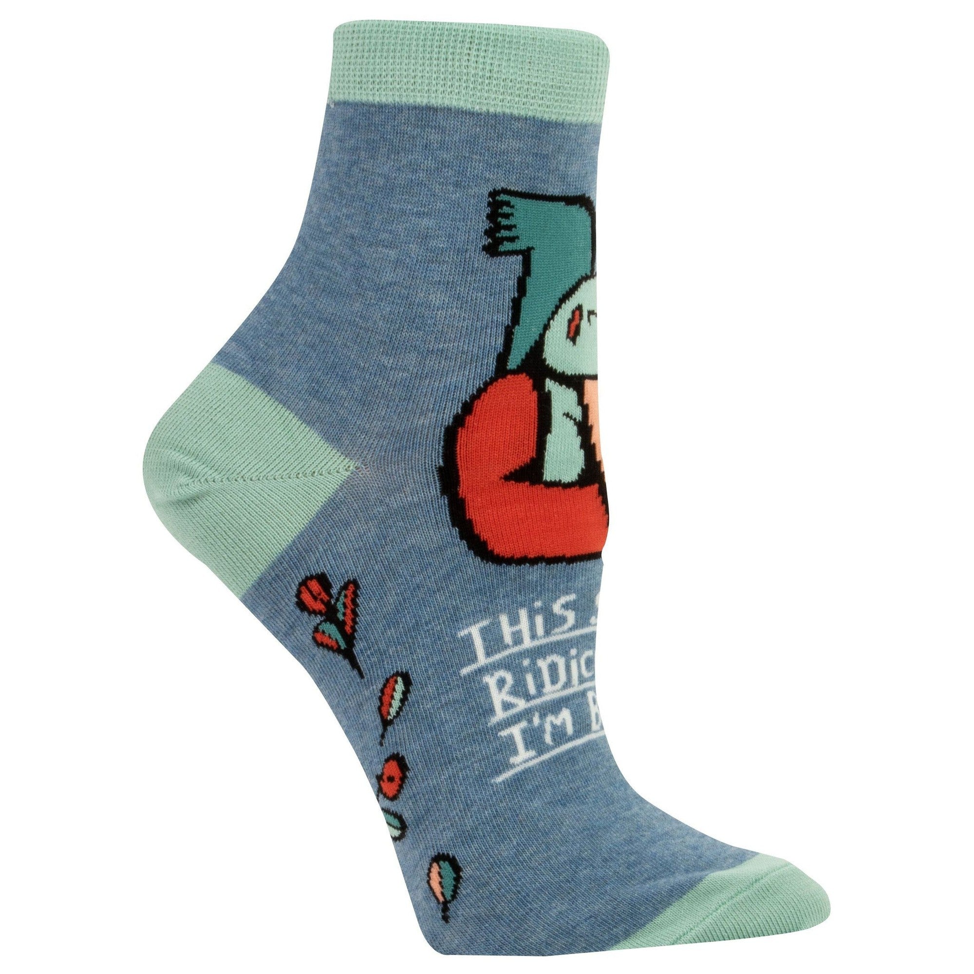 Last Call! This Shit Is Ridiculous - I'm Busy Women's Ankle Socks | BlueQ at GetBullish