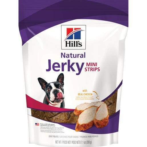 Hill's Natural Jerky Mini-Strips with Real Chicken Dog Treat, 7.1 oz bag