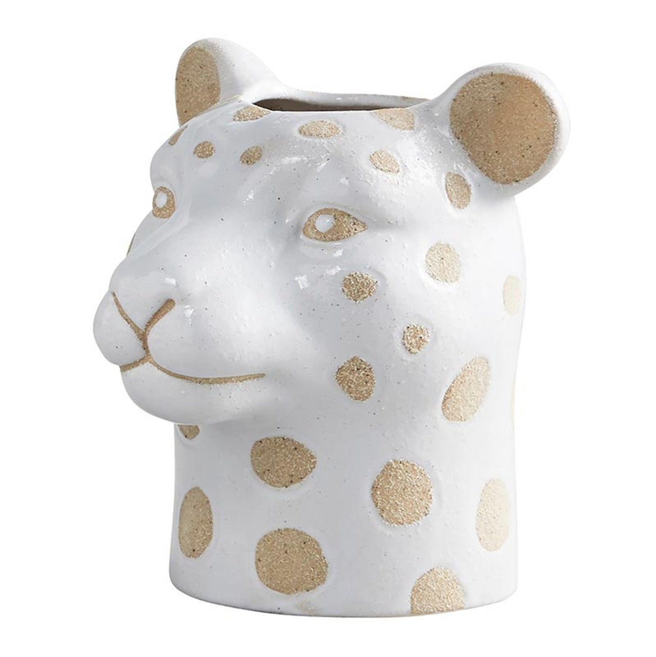 Leopard Animal Planter Pot | 6" Tall