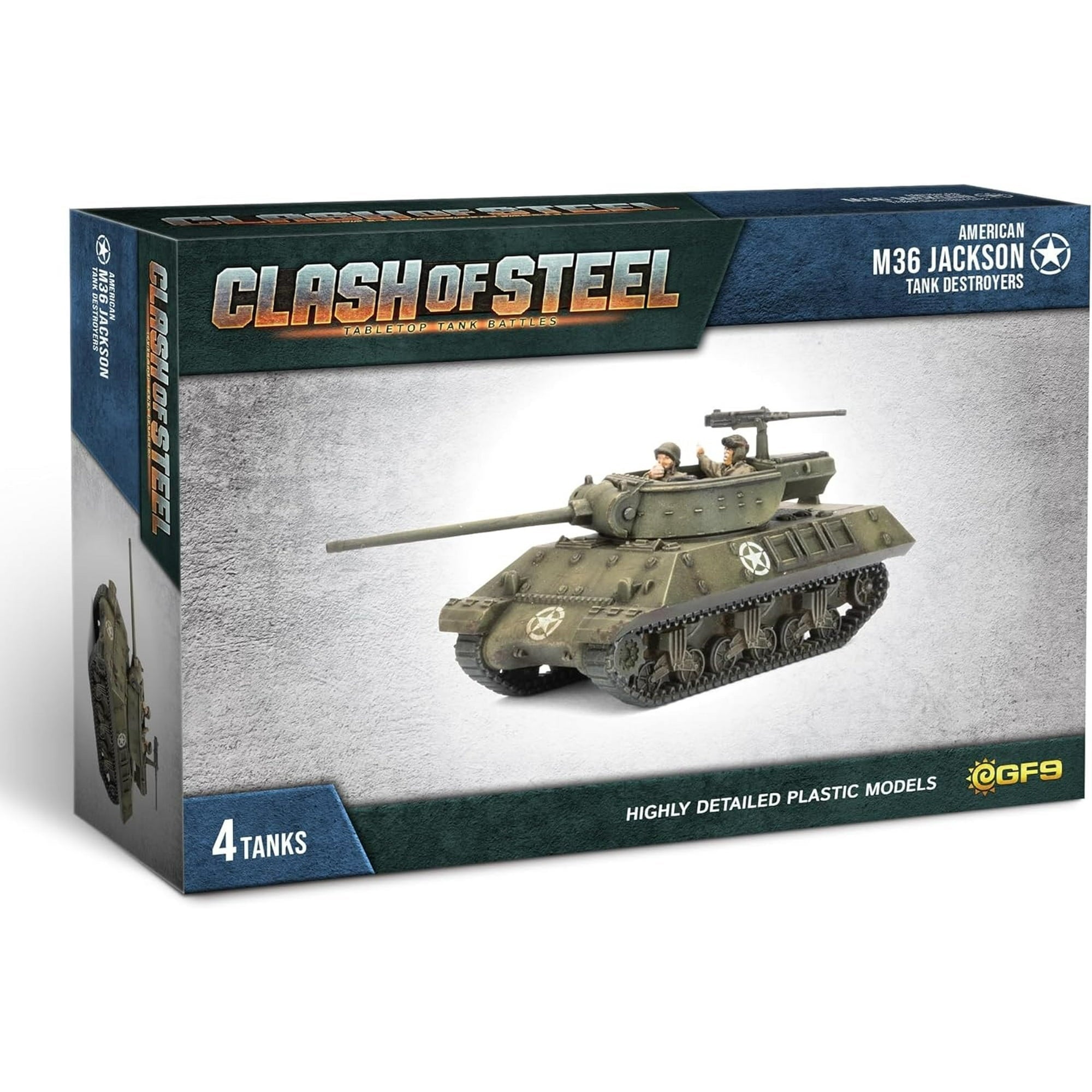 Clash of Steel - American: M36 Jackson Tank Destroyers