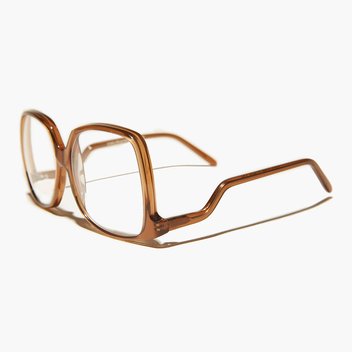 Brown Oversized Reader or Bifocal Glasses - Mia