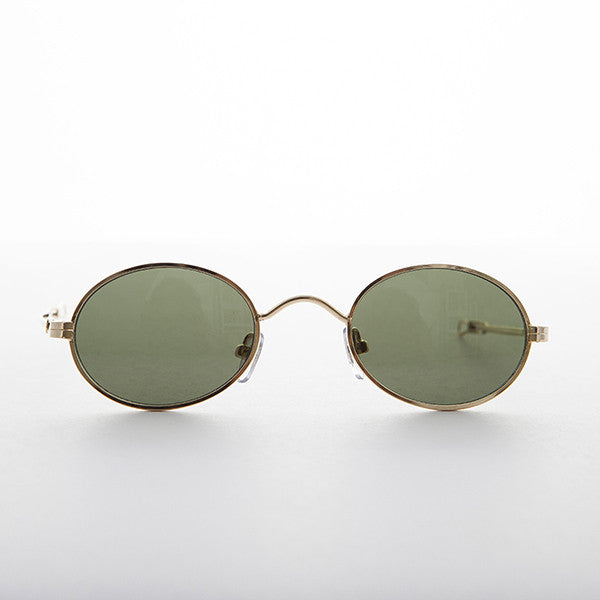 Oval Sunglass Spectacle with Adjustable Sliding Temples - Miyazaki