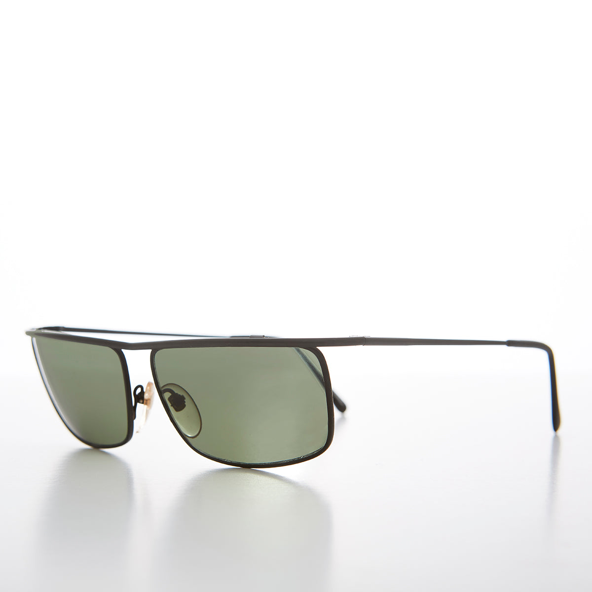 Minimalistic Rectangle Vintage 90s Sunglasses - Moto