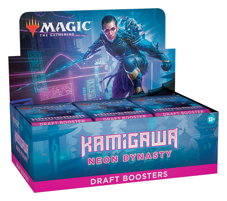 Magic: the Gathering - Kamigawa: Neon Dynasty Draft Booster Pack or Box