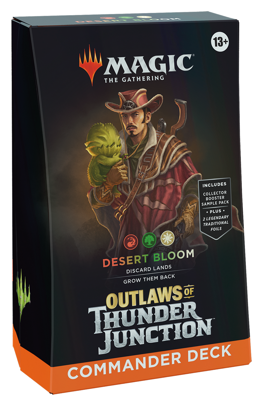 Magic: the Gathering - Outlaws of Thunder Junction Commander Deck  - Desert Bloom