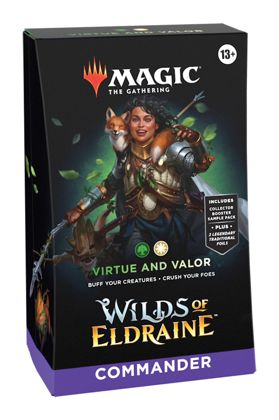 Magic: the Gathering - Wilds of Eldraine Commander Deck  - Virtue and Valor