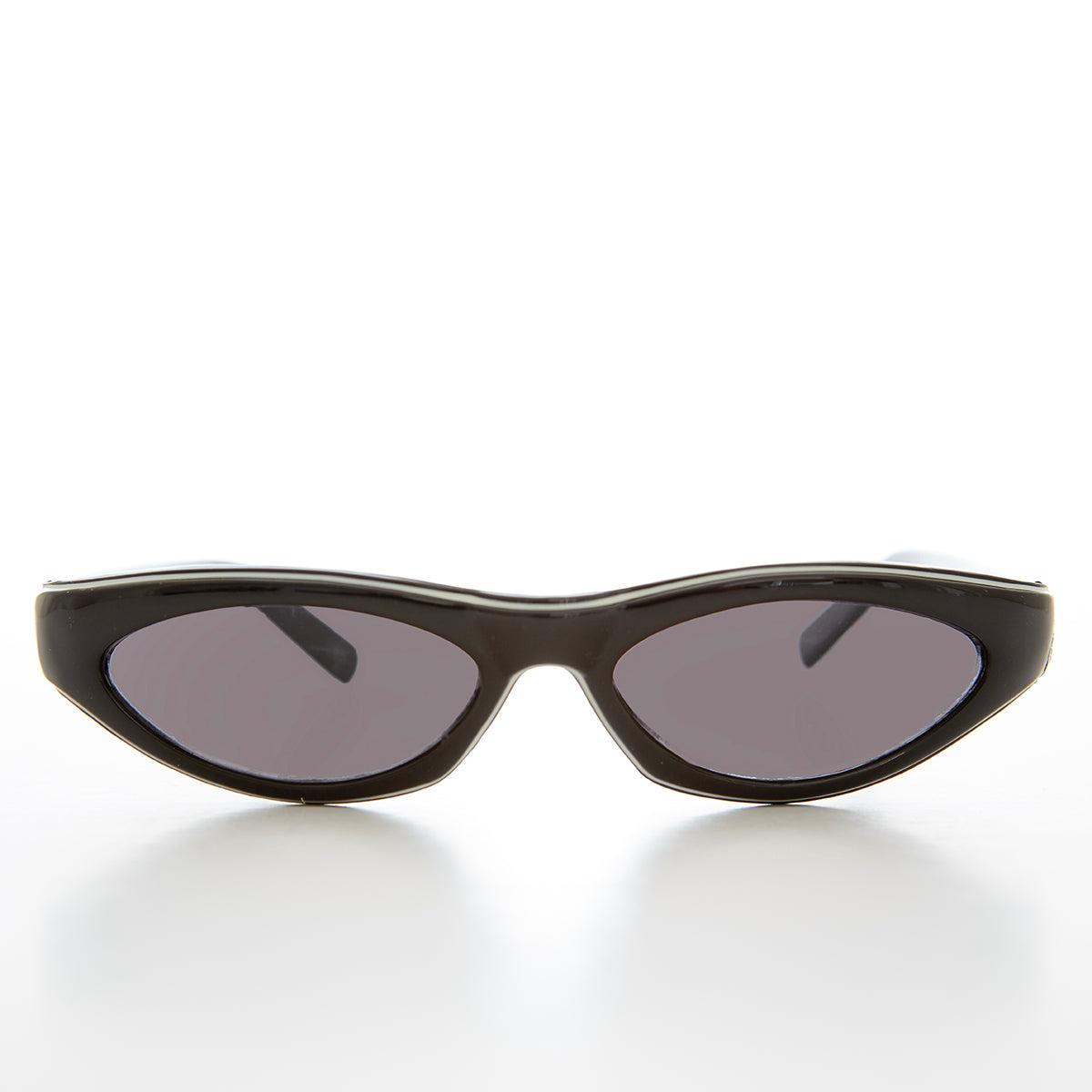 Oval Micro Cat Eye Vintage Sunglasses - Mulvany