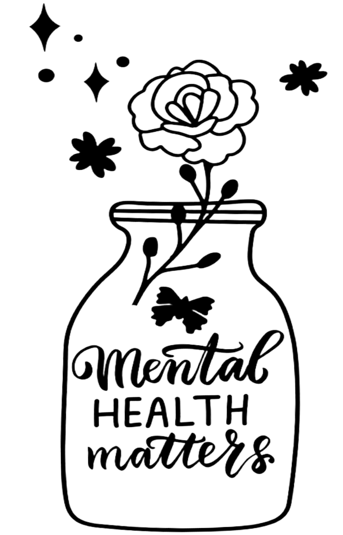 "Mental Health Matters" Laser Engraved Silicone Sleeve