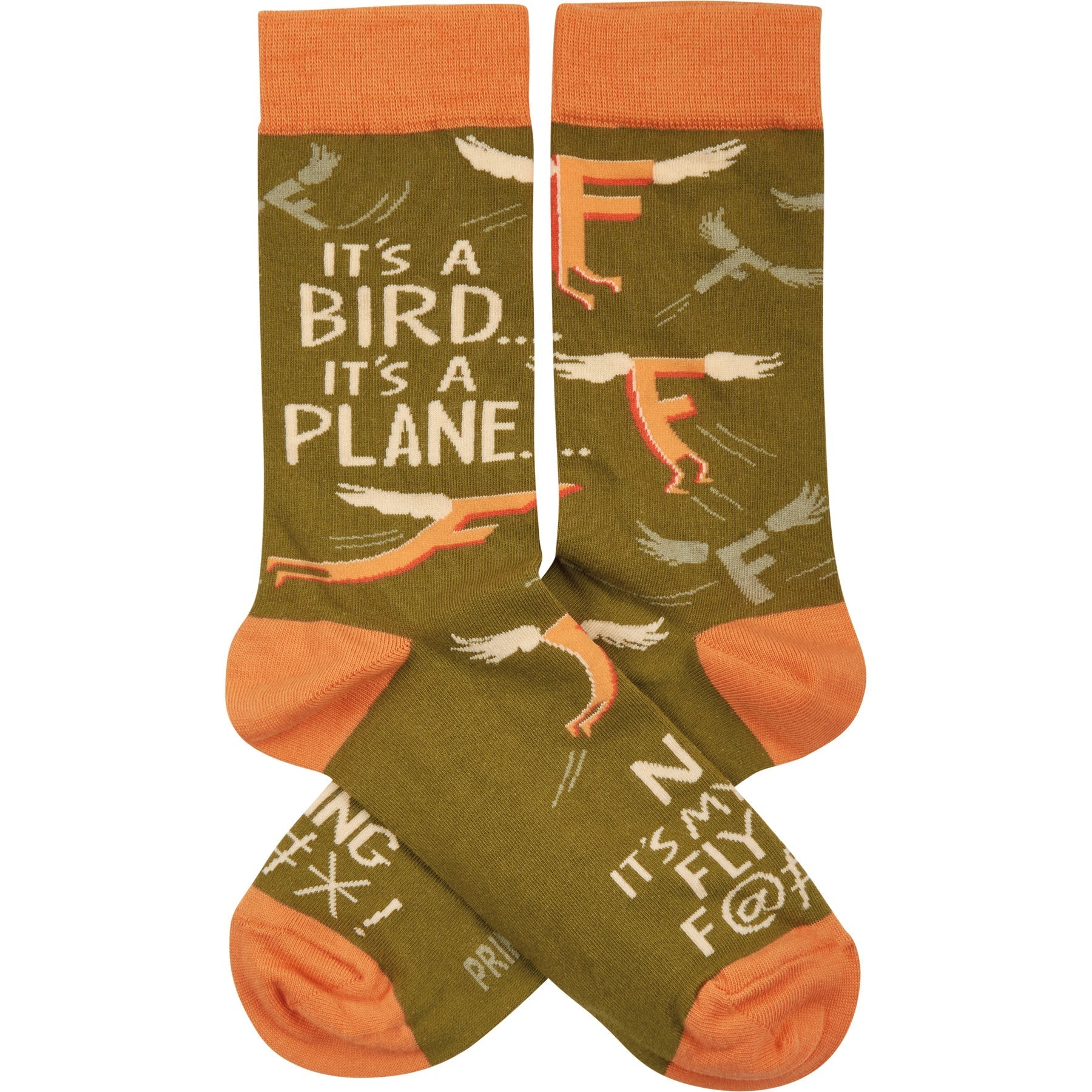 My Last Flying F@#* Socks | Colorful Novelty Unisex Socks