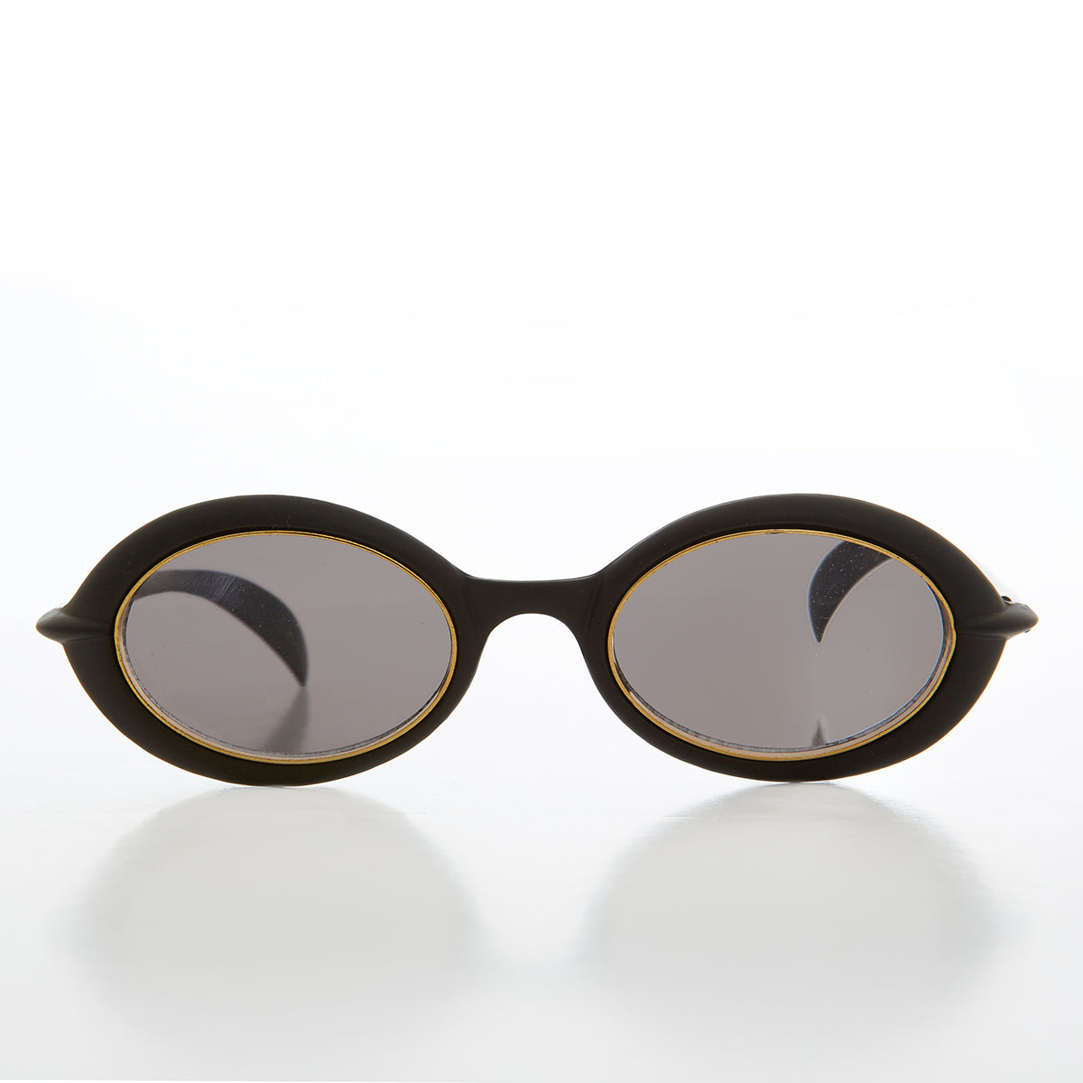 Small Oval Sci-Fi Vintage Sunglass - Nano