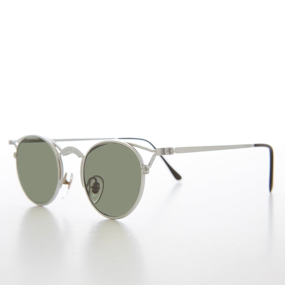 Small Round Elaborate Vintage Sunglasses - Nicky