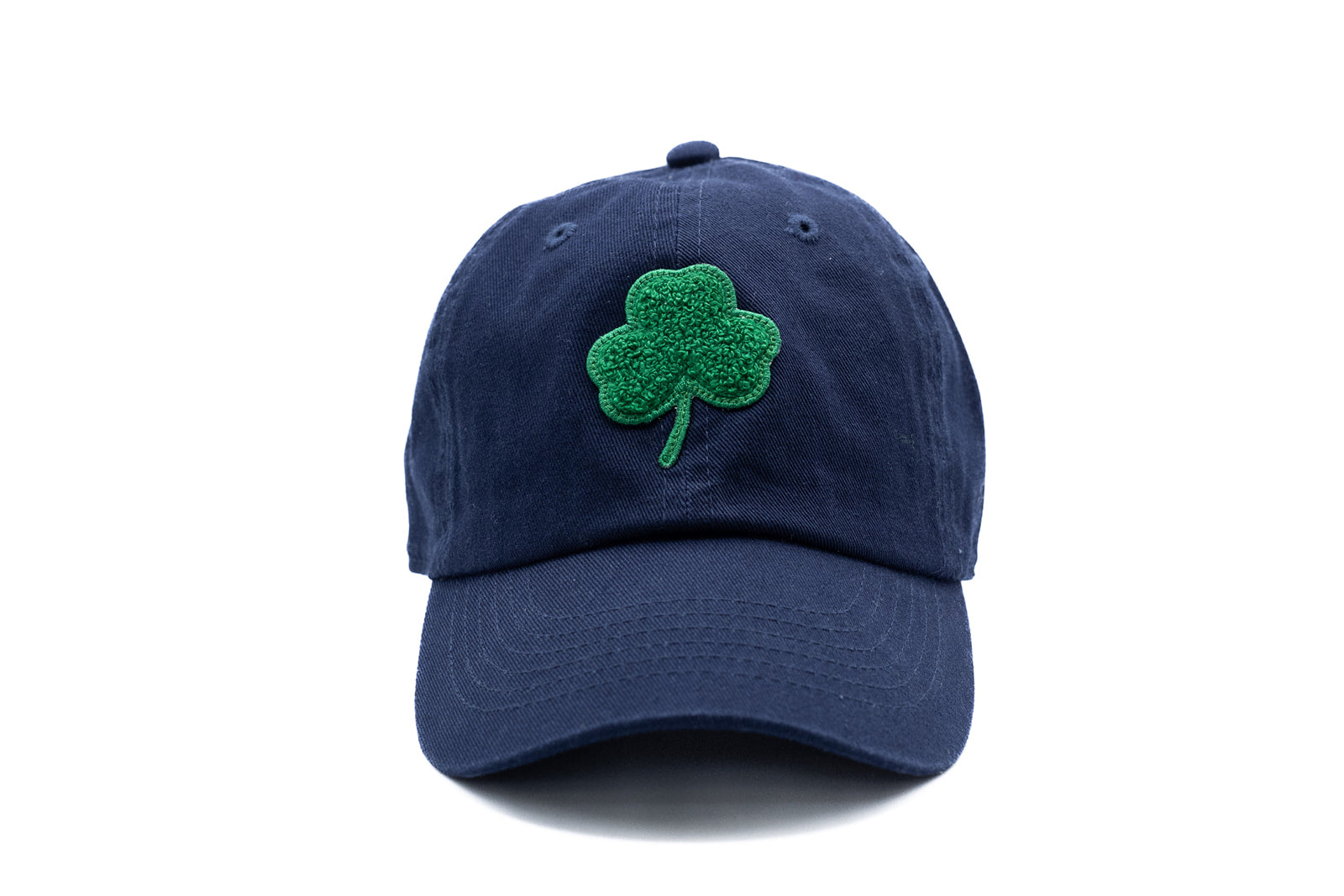 Navy Terry Shamrock Hat