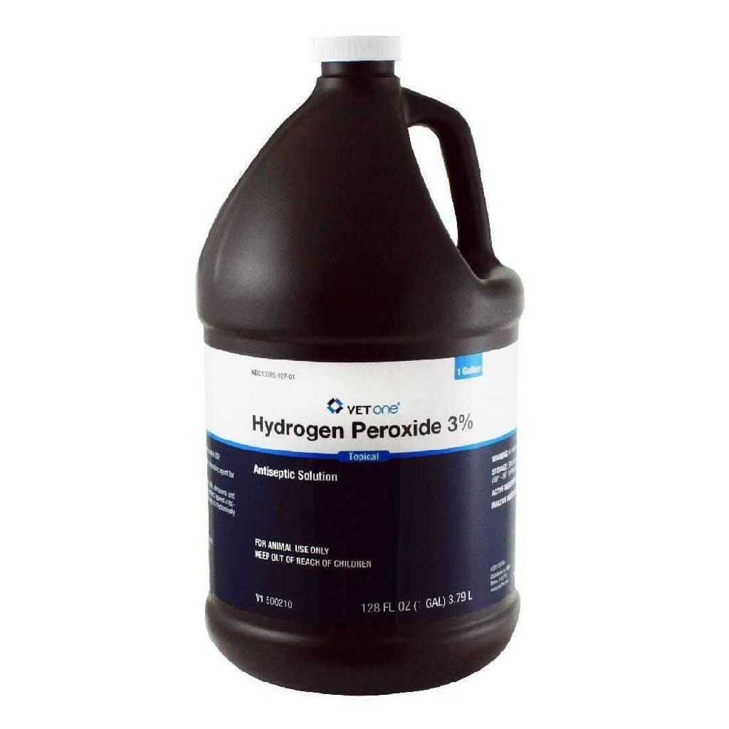 Hydrogen Peroxide 3% For Pets (Gallon)