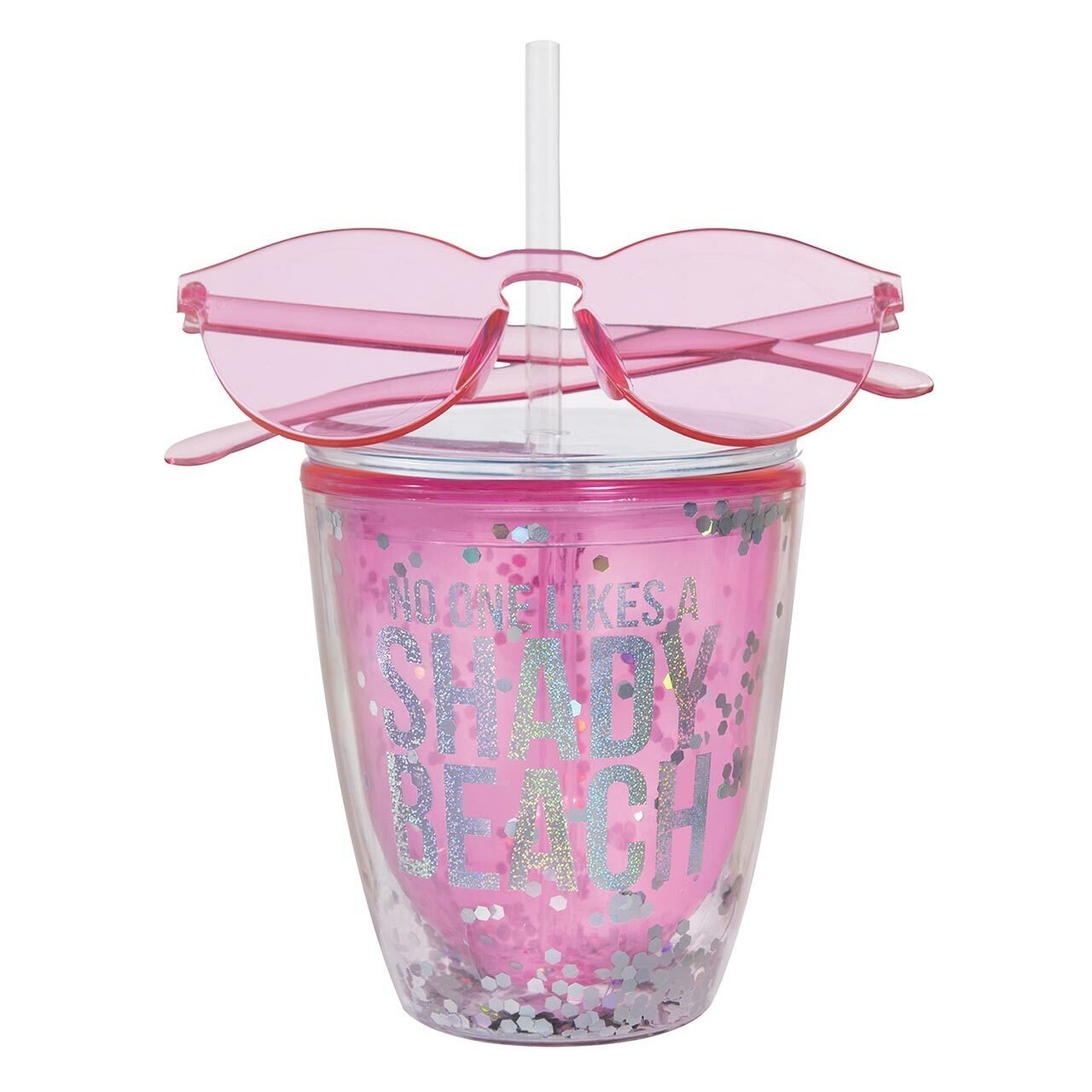 No One Likes A Shady Beach Tumbler and Sunglasses Gift Set