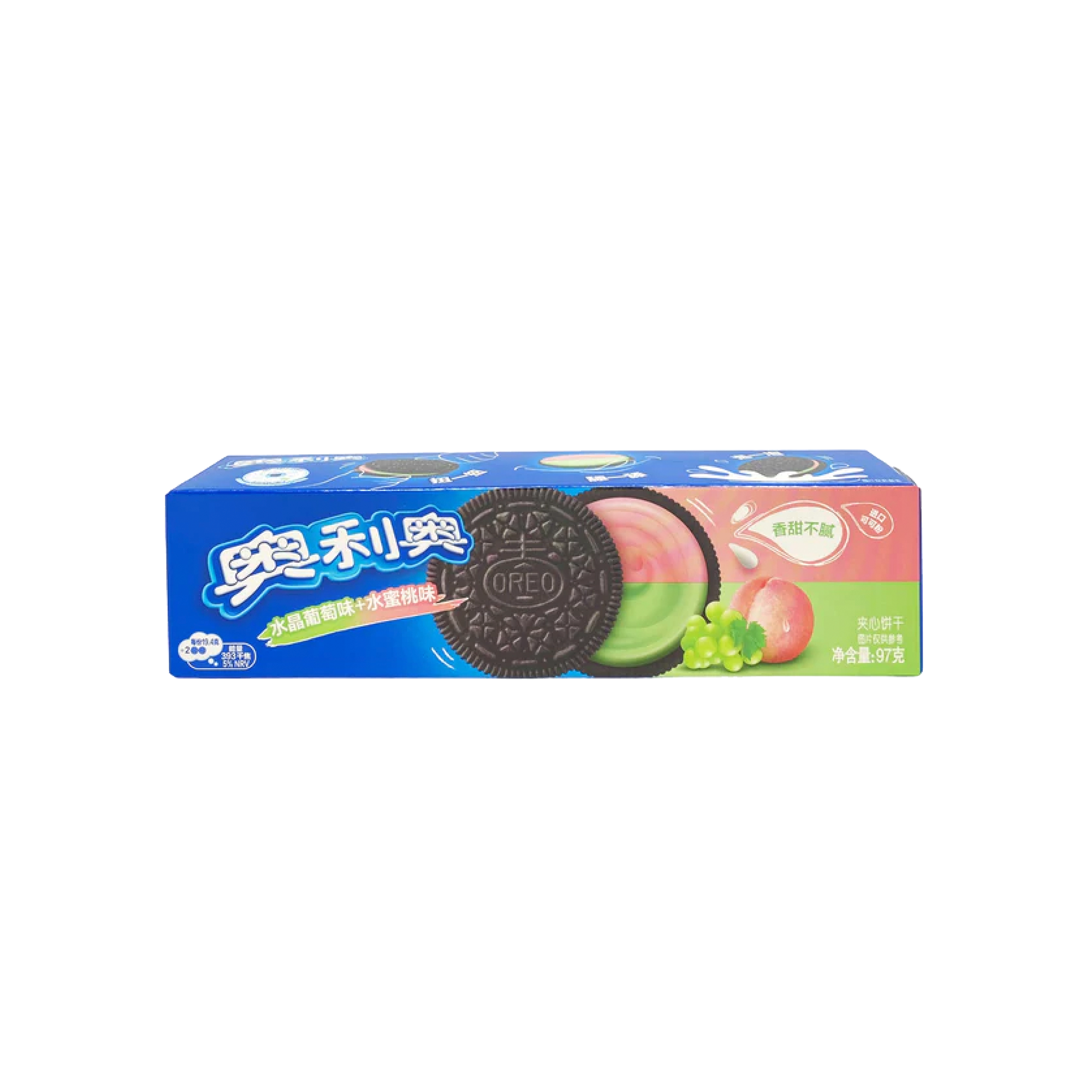 Oreo Grape and Peach Cookie (China)