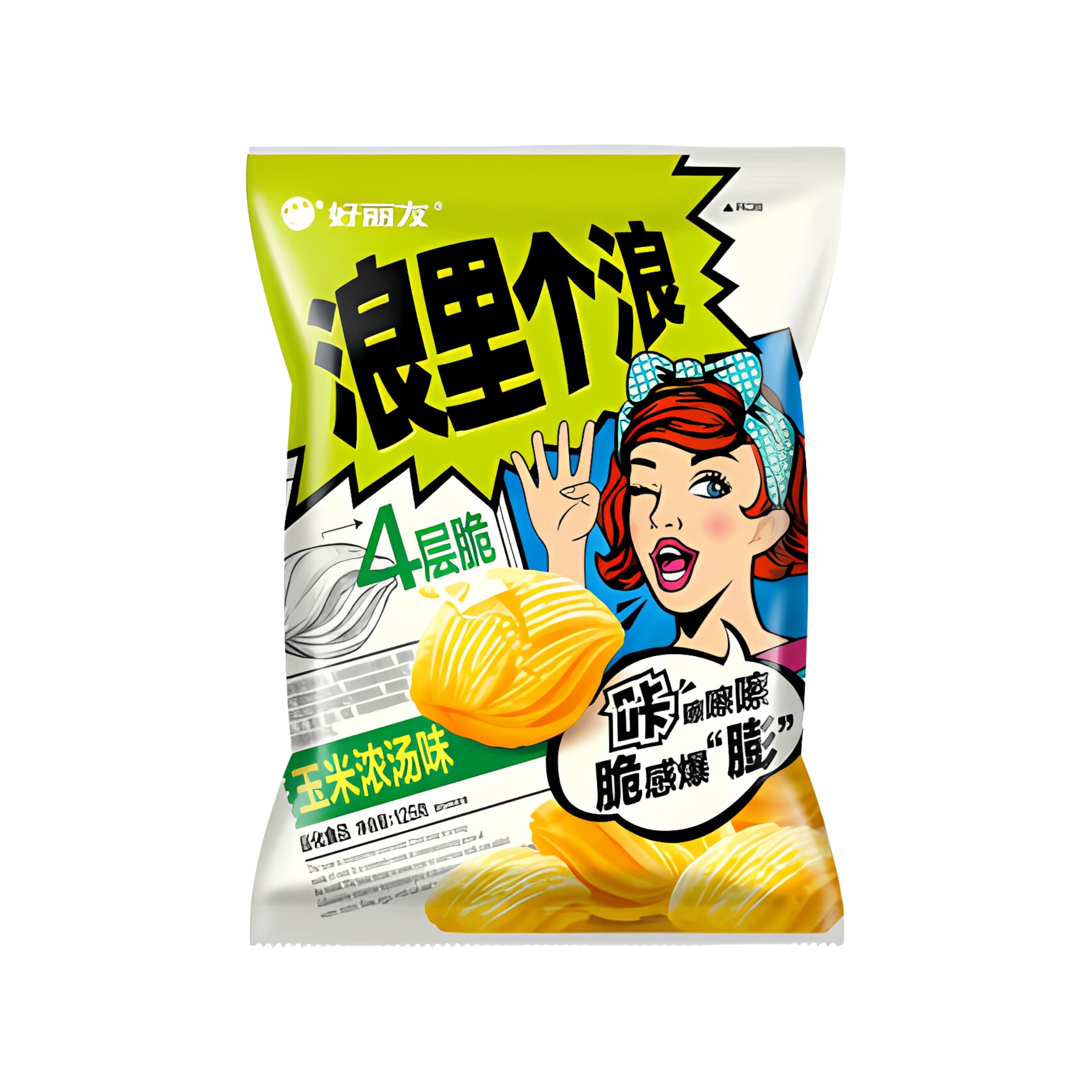 Orion Turtle Chip Corn Soup (China)