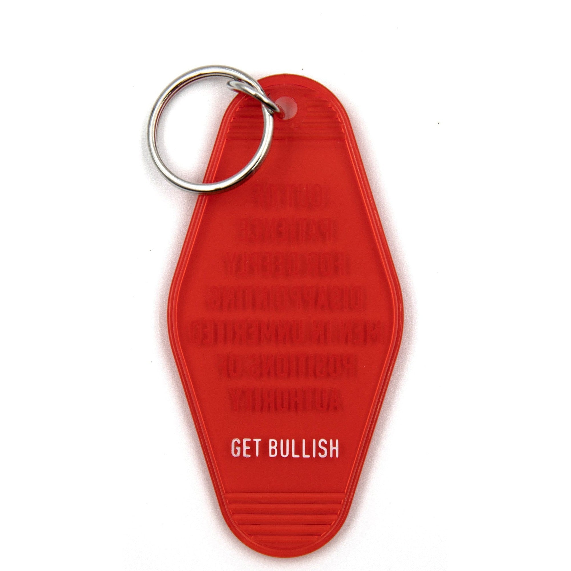 Out of Patience for Deeply Disappointing Men Motel Style Keychain