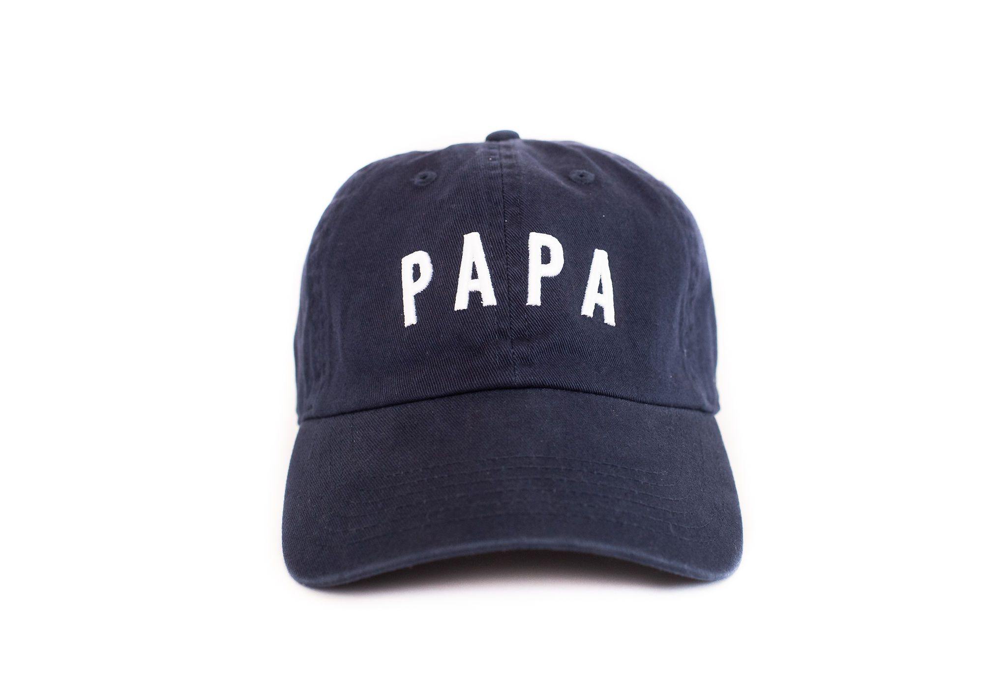 Navy Blue Papa Hat