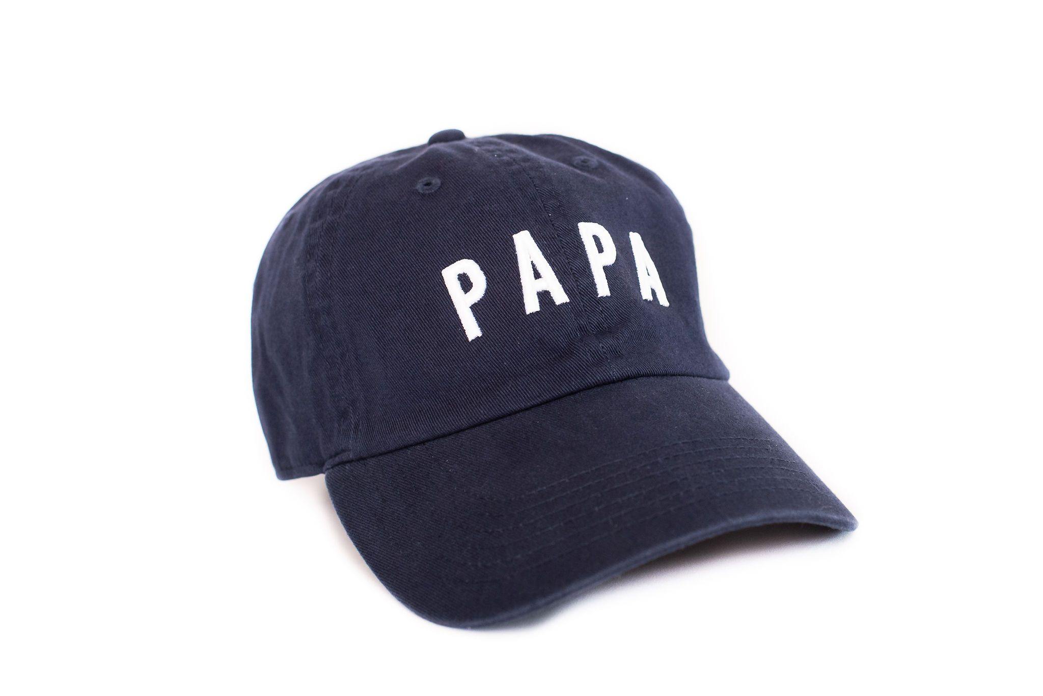 Navy Blue Papa Hat