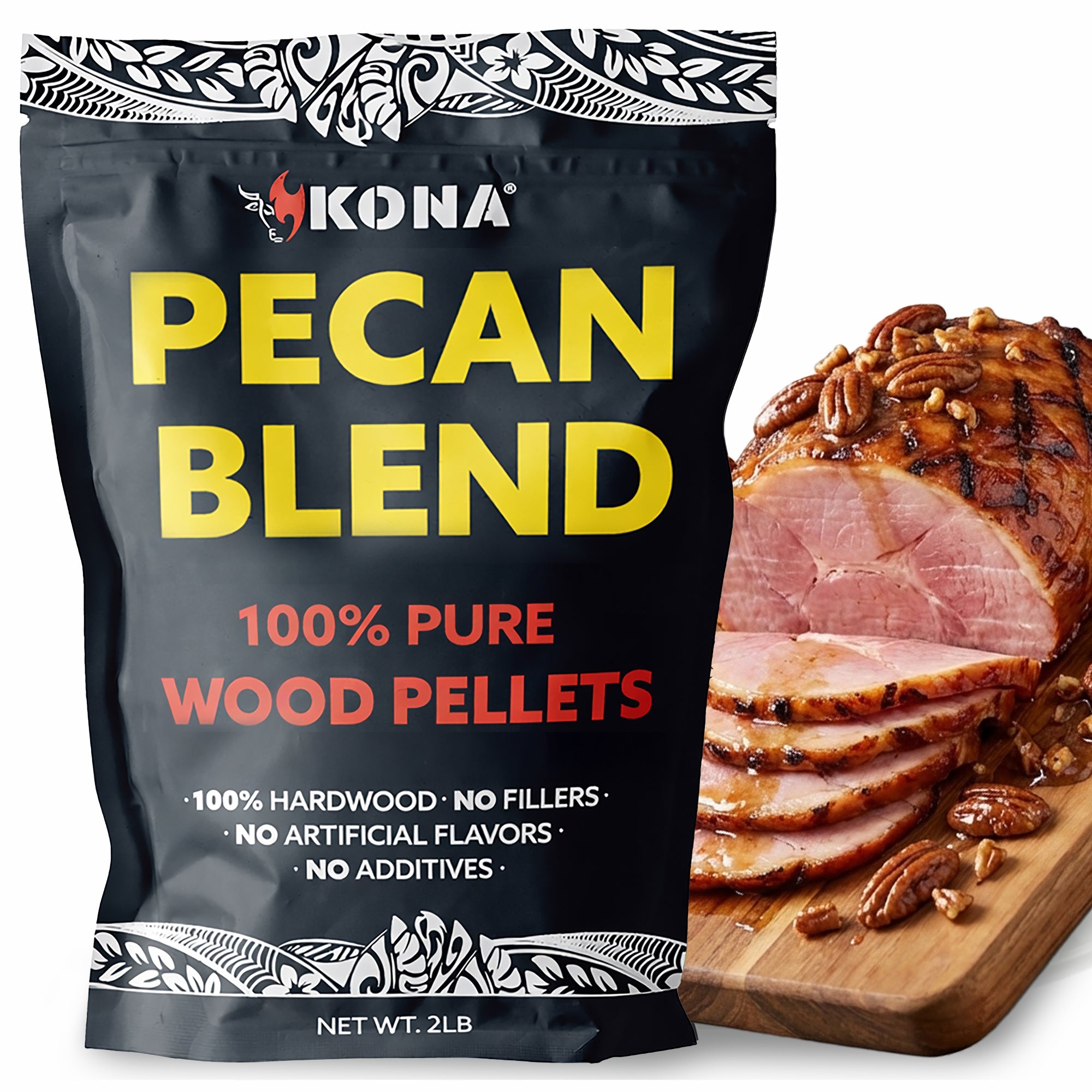 Kona Sweet Praline Pecan Wood Smoker Pellets for Ninja Woodfire & Smokers