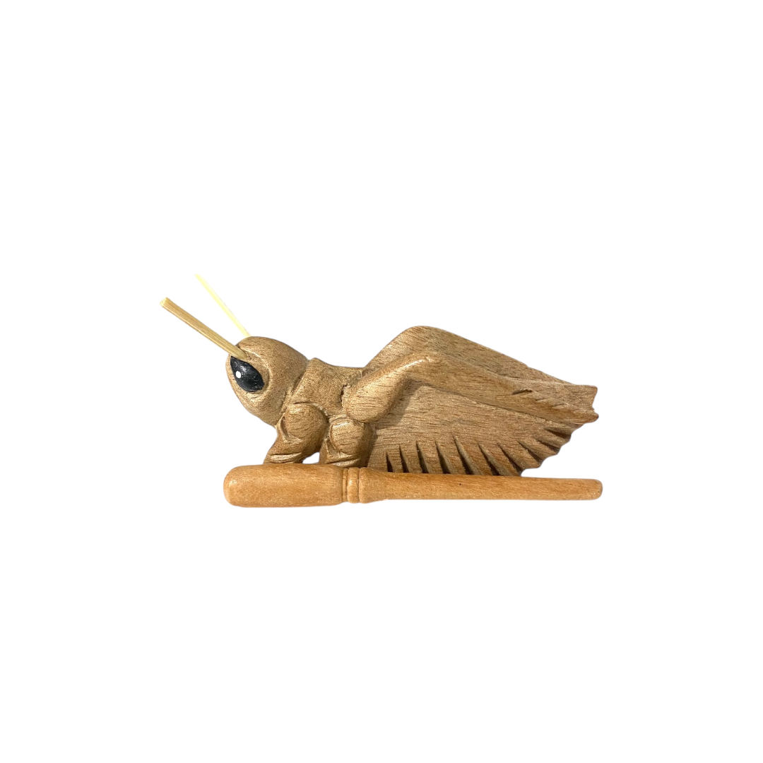 3" Wooden Musical Cricket Percussion Instrument