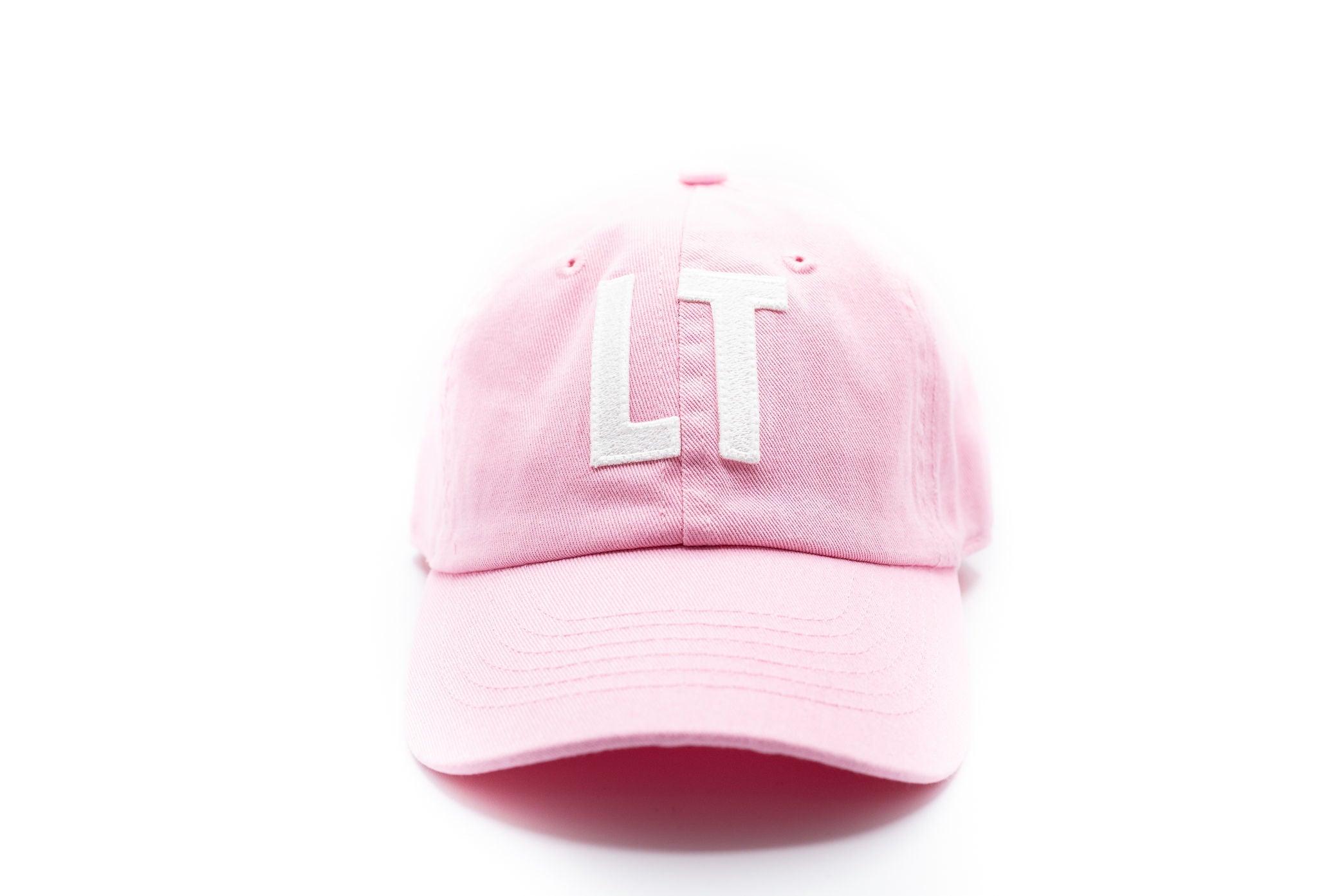 Light Pink Double Letter Hat