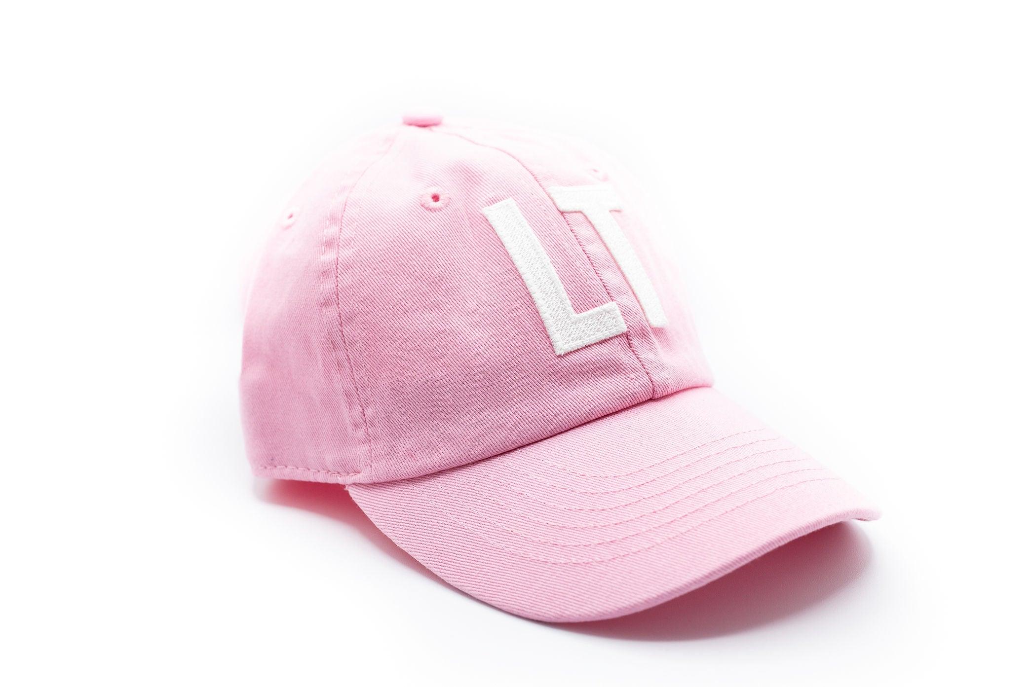 Light Pink Double Letter Hat