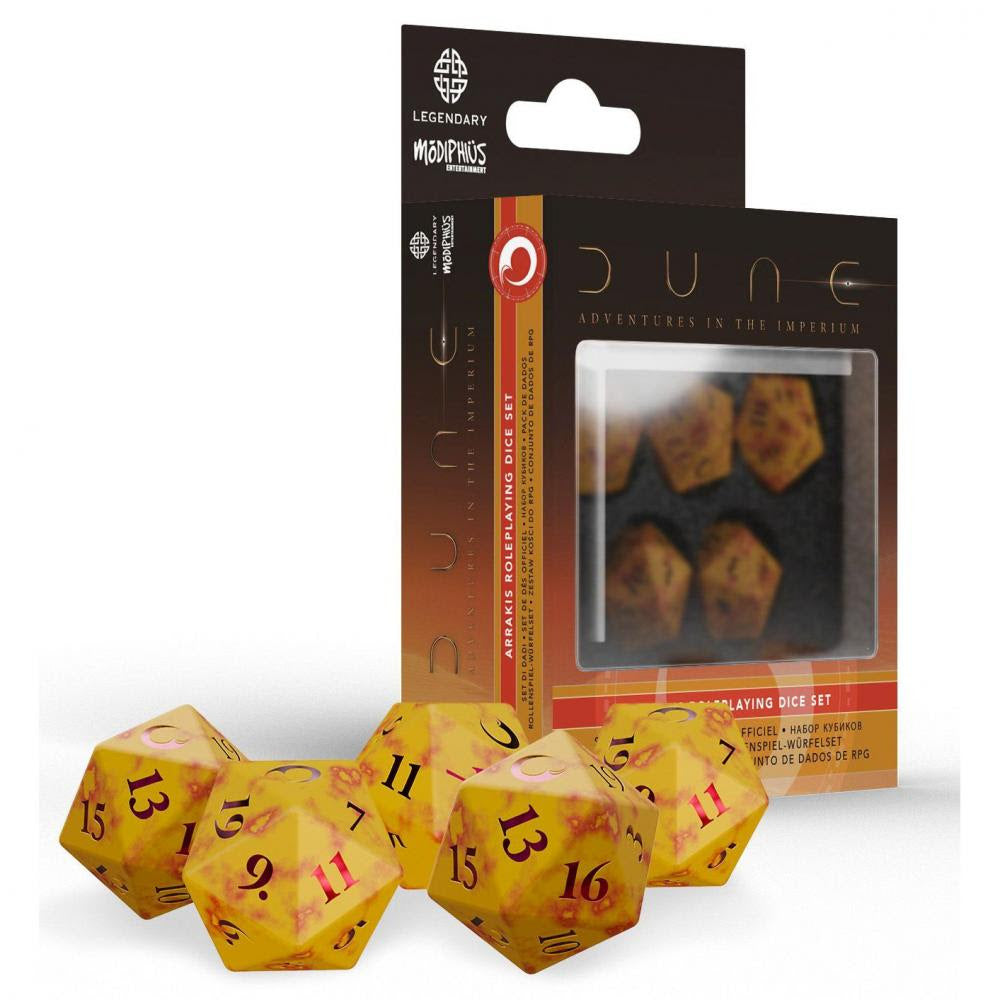 Dune RPG: Dice Set - Arrakis