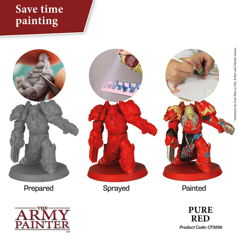 Army Painter Colour Primer: Pure Red