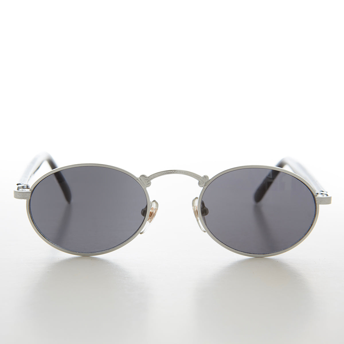 Small Oval Metal Vintage Sunglasses - Robin – Silicon Power