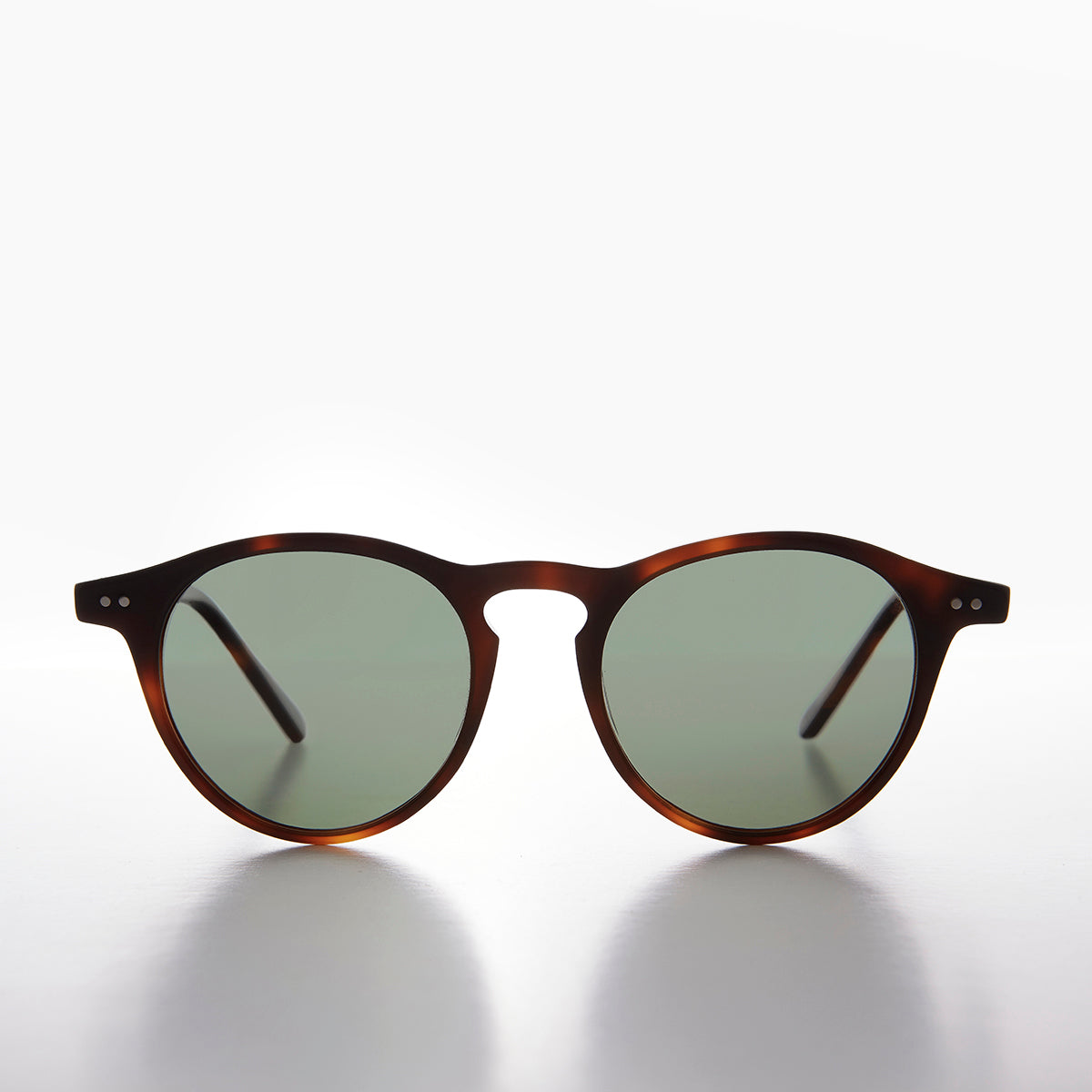 Brown Tortoise Polarized Round Sunglass - Rodgers