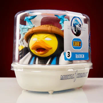 Official Mortal Kombat Raiden TUBBZ Cosplaying Duck Collectable