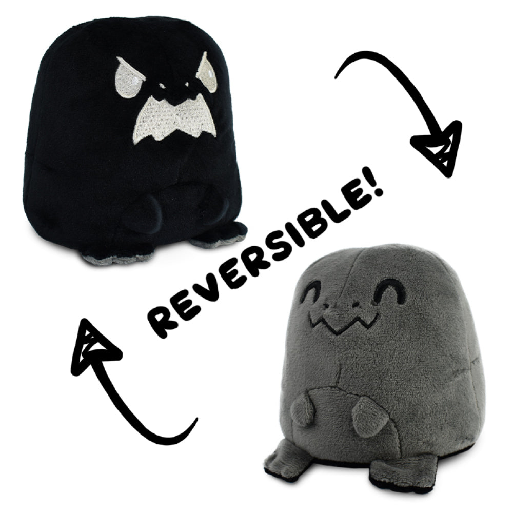 TeeTurtle ReversibleT-Rex: Gray/Black (Mini)