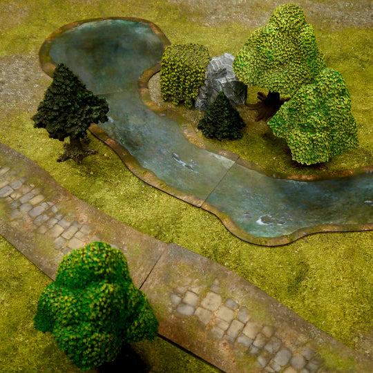 Monster Scenery Terrain: Rivers and Roads